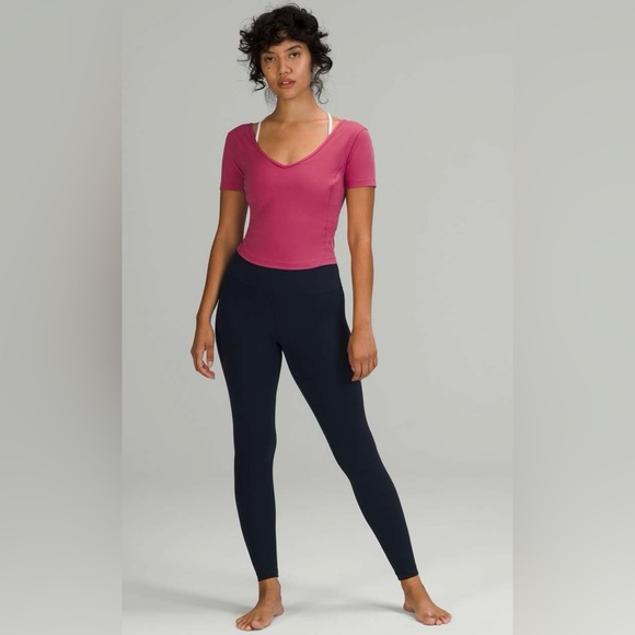 NWT Lululemon Align Tee Pink Size 6 - Picture 6 of 6